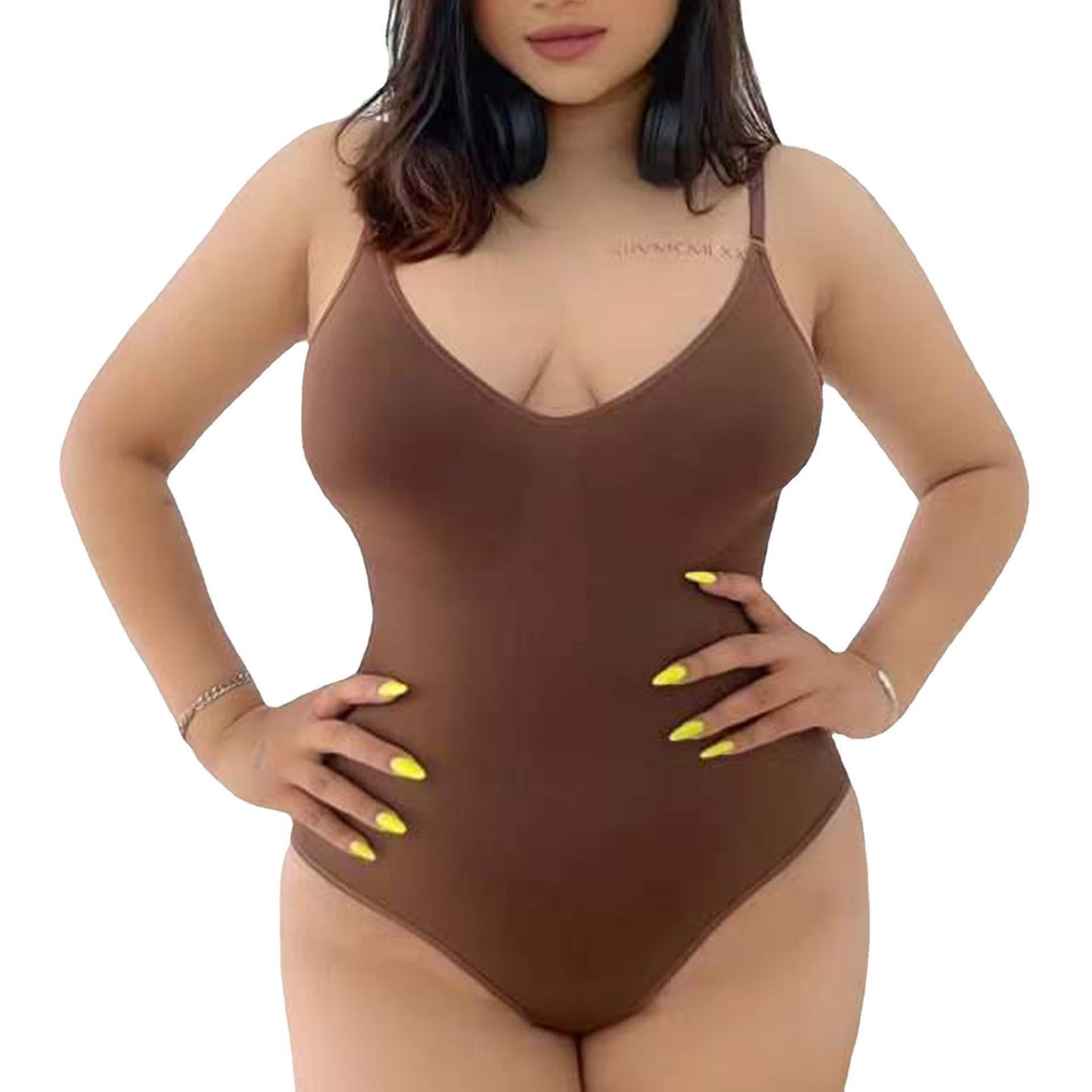 Esnek ve konforlu büyük beden Bodysuit