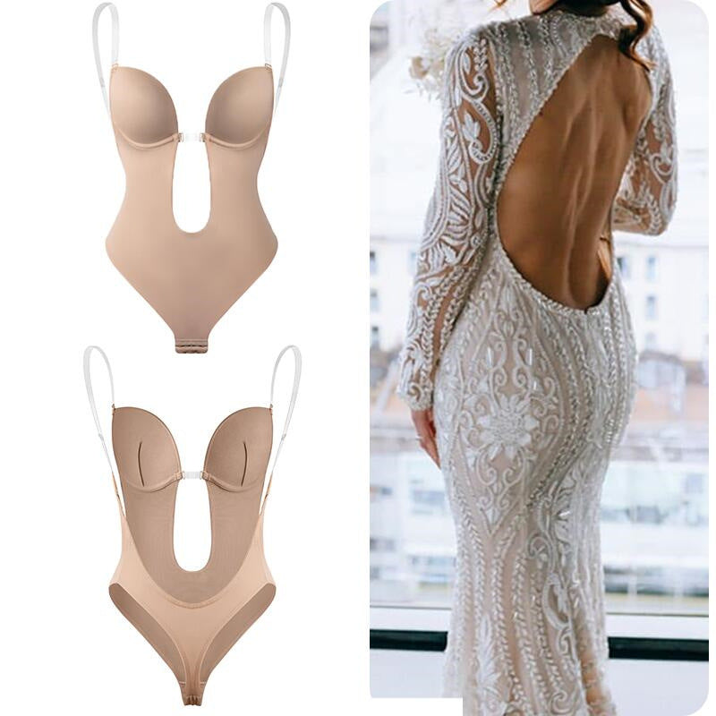 Rahat ve esnek kumaşıyla sırt dekoltelerinde kurtarıcı Bodysuit